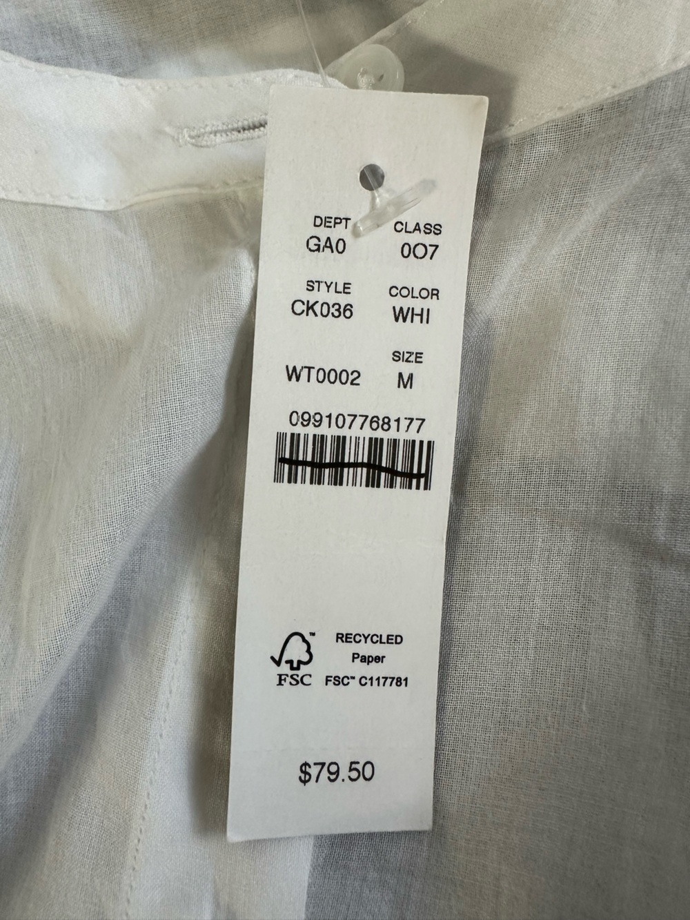 NWT J Crew Flutter Sleeve Blouse - Medium - Picture 11 of 12